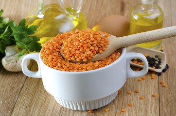 red lentils