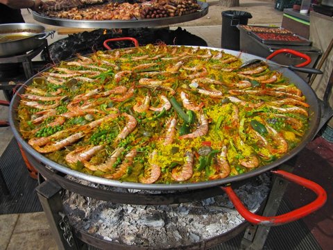 Paella popular