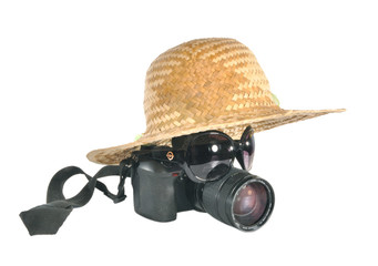 The camera under a hat