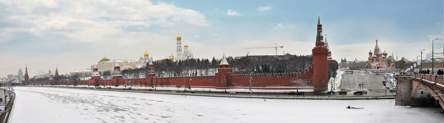 Quay of Moscow-river