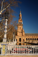 Fototapeta na wymiar Plaza de Espana - Sevilla