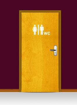 WC Water Cycle Door