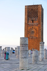 Tour Hassan à Rabat au MAroc