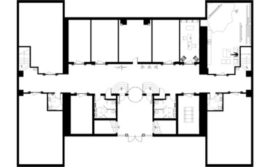Concept Floor Plan Basement - Commercial or Residential