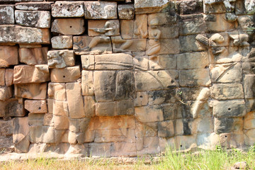 Terrace of the elephants, Angkor Thom