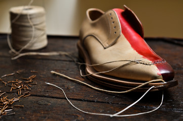 realizzazione scarpa uomo
