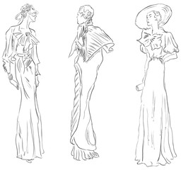 Evening dresses