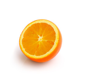 Orange isolated on white background