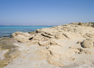 Spiaggia con rocce - Gallipoli
