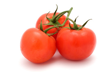three tomatoes