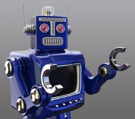 robot introducing