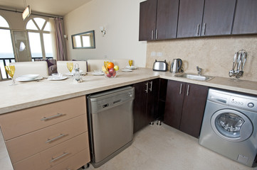 Kitchen in an apartment