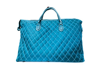 Woman accessory - stylish bag on white