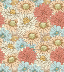 floral seamless wallpaper