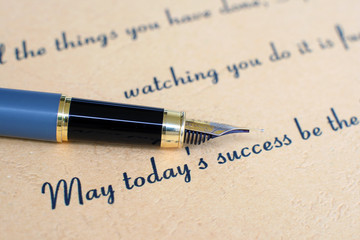 Obraz premium Well done letter