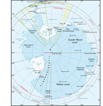 Antarktis-Südpol