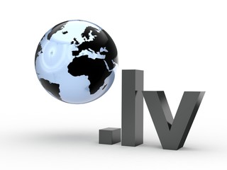 3D Domain ,  mit Weltkugel