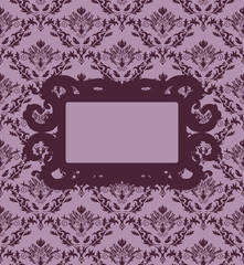 seamless damask pattern