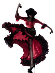 woman gipsy flamenco dancing dancer