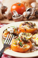 Stuffed tomato