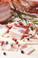 Slices of bacon