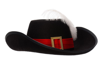 Hat with feather