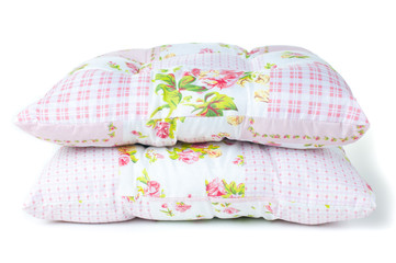 pillows with floral patterns