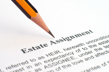 Estate assignment