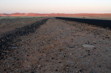 aube sur d&eacute;sert Naukluft 10