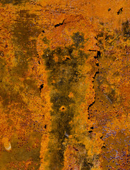 brown rusted tin background