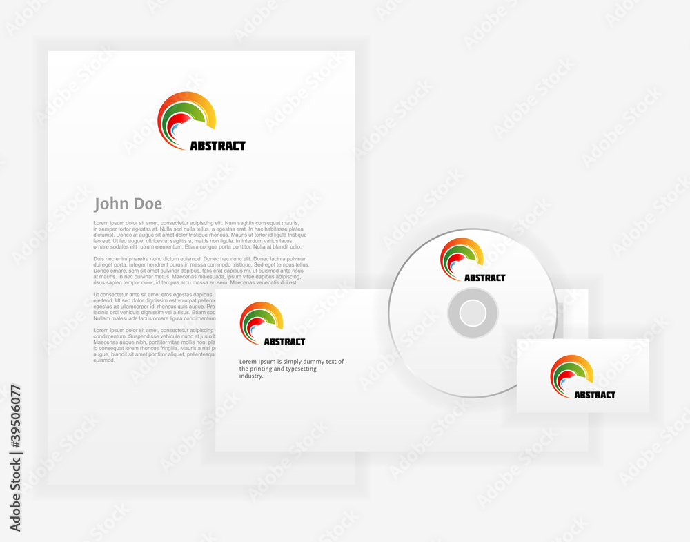 Poster design template