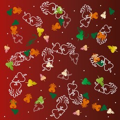 фон бардовый