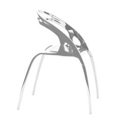 3d render of modern chair