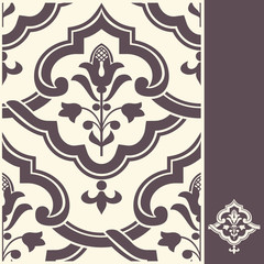 Seamless wallpaper pattern