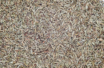 Chopped rosemary for use as background