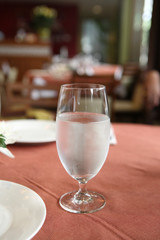 Water in glass