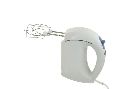 batteur &eacute;lectrique isol&eacute; sur fond blanc
