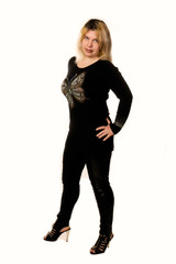 Portrait of a beautiful  middle aged woman