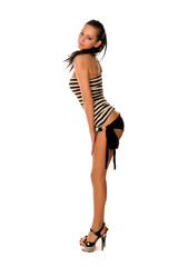 Portrait of a beautiful woman