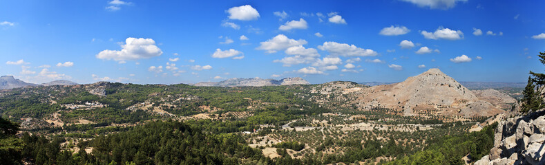 Fototapeta na wymiar Panoramiczny widok z gór