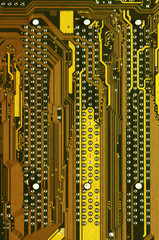Circuit board close-up