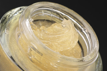 Cosmetic cream close-up
