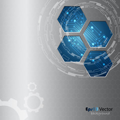 Abstract technology background