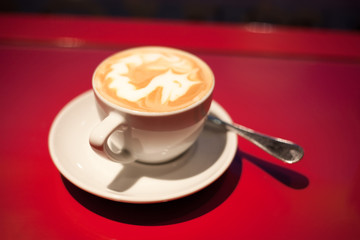 dragon in coffee