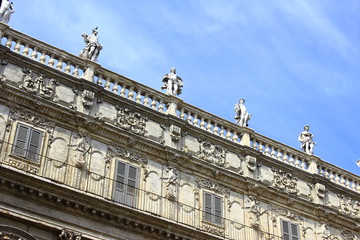 Fototapeta na wymiar Palazzo Maffei Verona