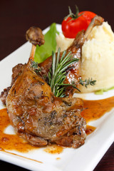 duck with vegetables