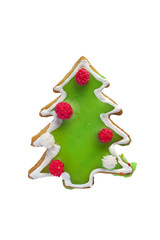 Self-made Christmas Tree Cookie