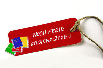 Studienplätze frei!