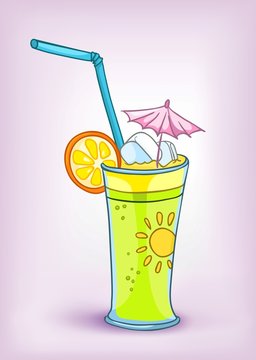 Cartoon Food Drink Cocktail