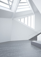 Minimalistic lobby / atrium - Interior architecture